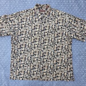 Tori Richard Honolulu Aloha Hawaiian Shirt Size XXL 2XL